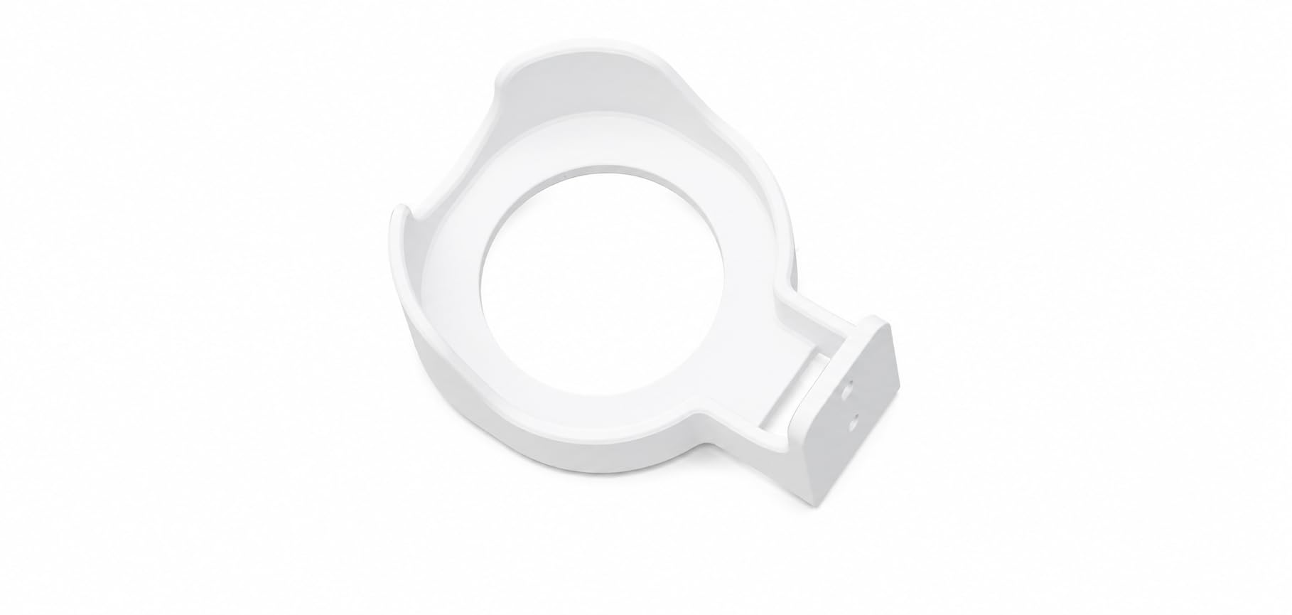 Support mural compatible avec TP-Link Deco M4, S4, E4, S7 et P9/ Support de routeur WiFi Mesh avec vis et chevilles/étagère murale pour WiFi Dco 3 unités (blanc)