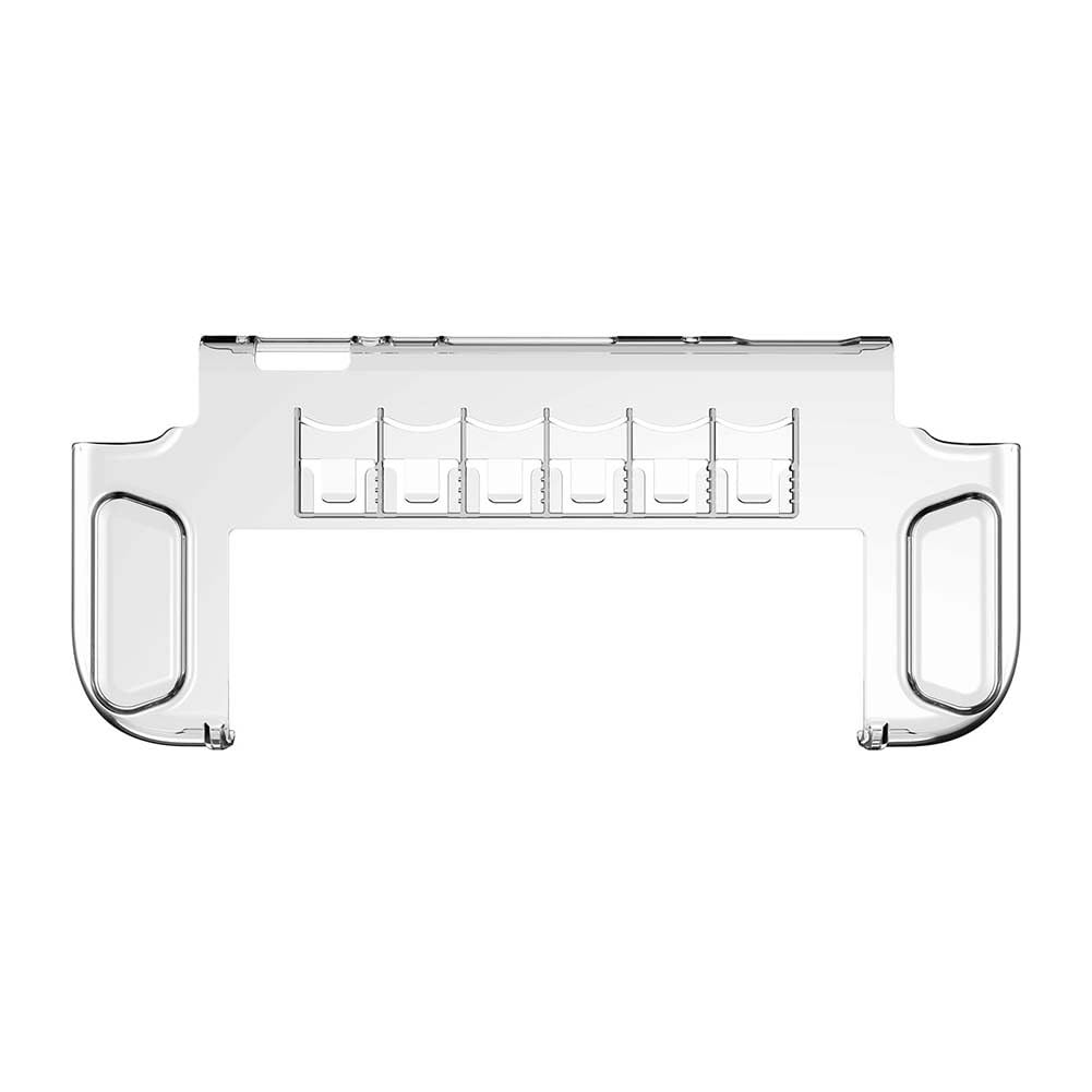 Custodia protettiva per Nintendo Switch 2, custodia trasparente in PC con spazio per carte di gioco, design compatto, 28,3 x 12,6 x 3,1 cm