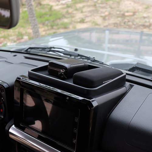 Image of Center Console Dash Storage Tray for 2019 2020 2021 2022 2023 2024 Suzuki Jimny Dashboard Organizer Box Container Interior Accessories
