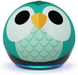 Amazon Echo Dot Kids (newest model) - Designed for kids, Designed for Alexa+, parental controls, Includes 1 Year of Ama