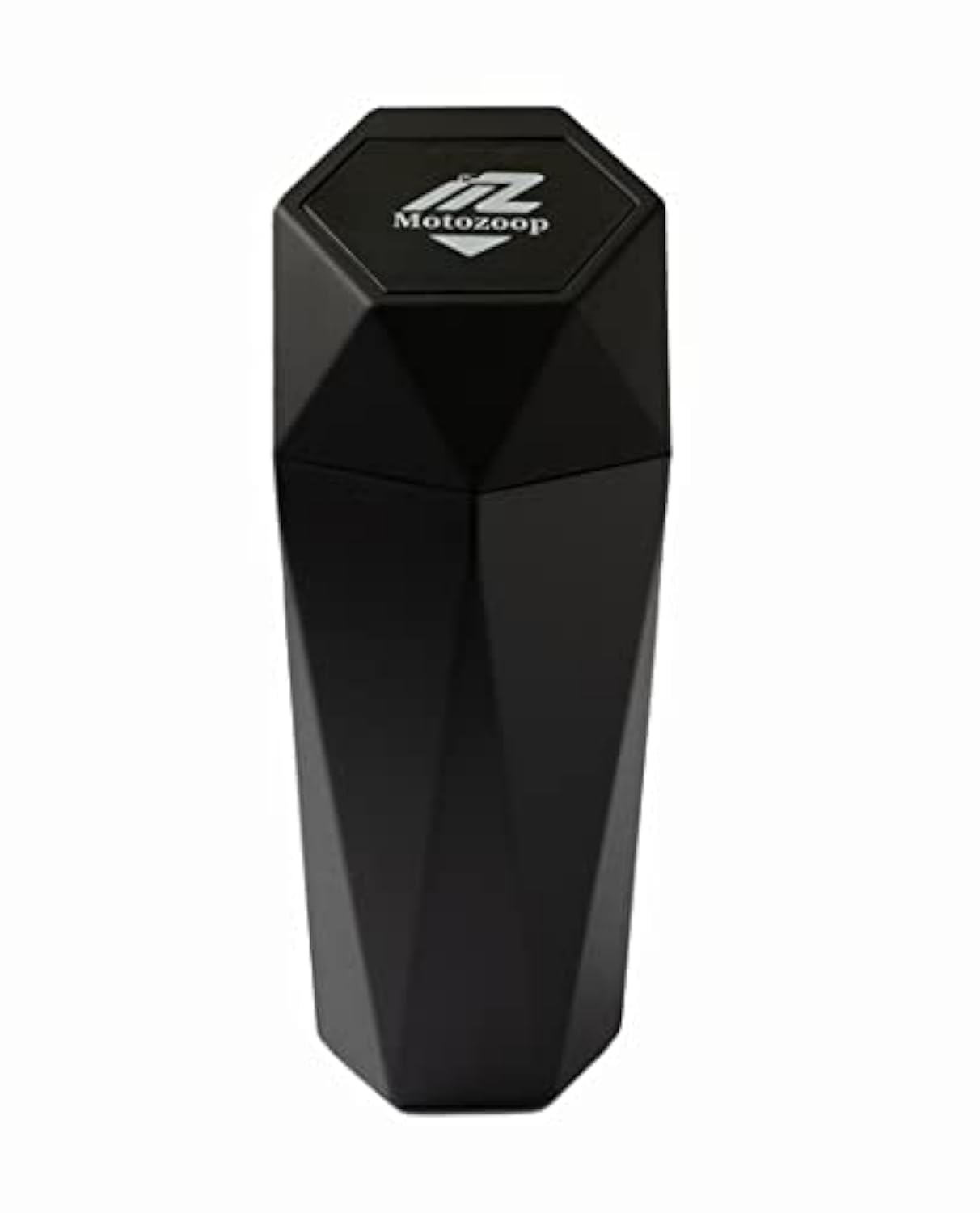 MOTOZOOP Diamond Car Trash bins Car Dust bin Garbage Can Waste bin Car Cup Holder Dustbin car accessories Handy dustbin for Car Home and Office 500 ML ABS Plastic (Black) (B094D16D39) Amazon Price History, Amazon Price Tracker