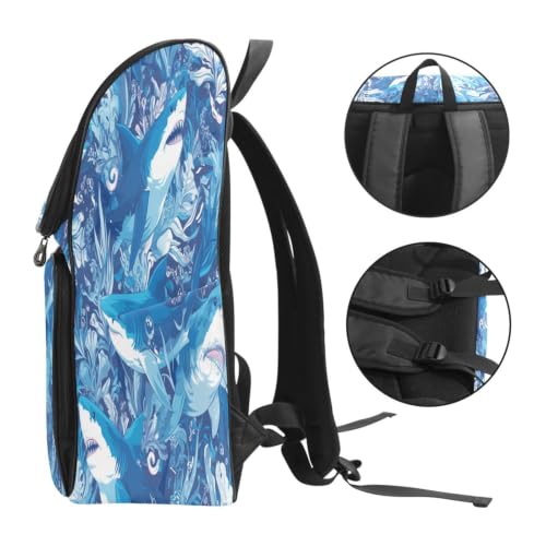 Sac à dos baleines pour les cours et les sorties des ados