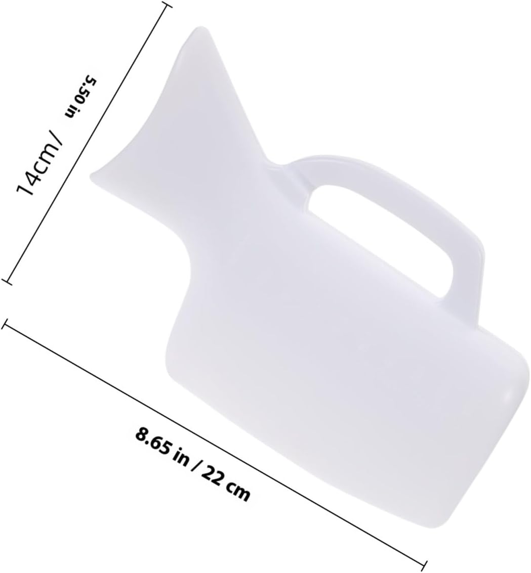 Large Capacity Women's Urinal Bottle Household Emergency Urine Container for Bedridden Patients Portable and Convenient for Home Use