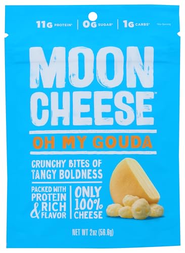Moon Cheese - 100% Natural Cheese Snack - Gouda - 2 oz