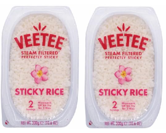 Steam Filtered Perfectly Sticky Rice (Pack Of 2) 10.6 oz