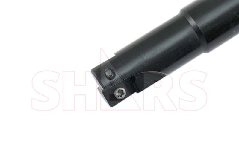 Image of Shars CNC 5 /8 x 7-7 /8 inch 90 Indexable End Mill with 2 PCS APKT 1003 Insert NEW 404-2857W+404-6960(2) P[
