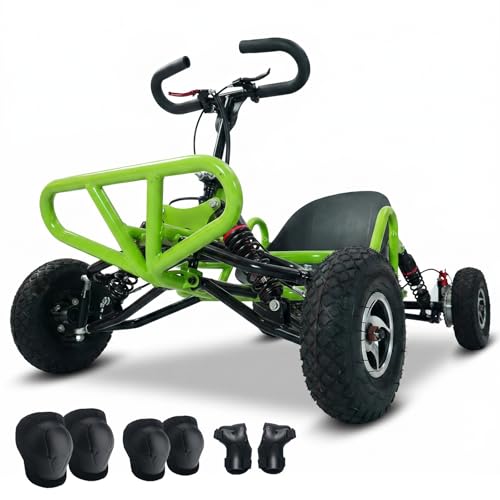 63cc Gas Power Go-Kart, 2.5HP Off-Road Kart for Adults &