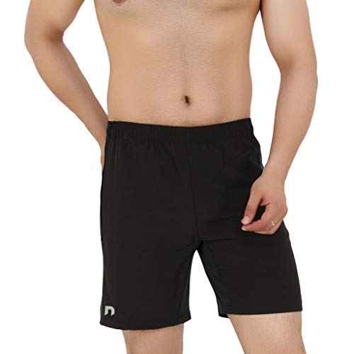 Image of NEVER LOSE Men's Lightweight Performance Training Shorts with Quick-Dry Fabric for Running, Gym and Everyday Workouts