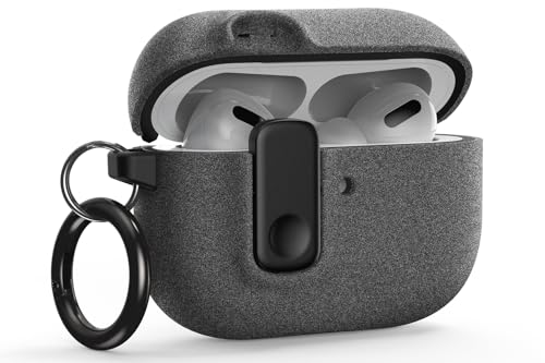 Image of VRS Design Modern Lock for Apple AirPods Pro 3rd Generation Case (2025) - Sleek Protective Style with Locking Security Compatible with Airpods Pro 3 (Sand Stone)