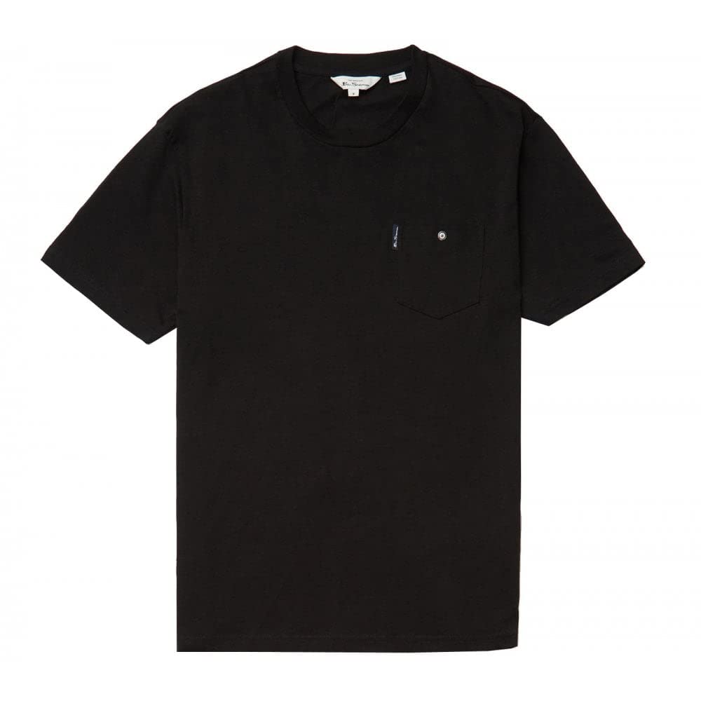 Ben Sherman Men's Black Kingsize 59326 Signature T-Shirt 4XL
