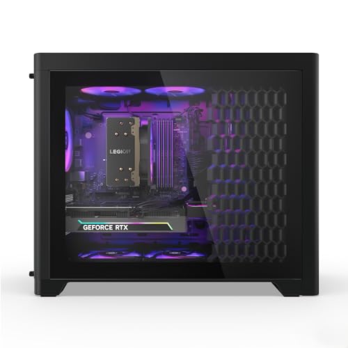 Lenovo Legion Tower 5i Gaming AI Desktop-PC | NVIDIA GeForce RTX 5070 | Intel Core Ultra 7 265KF | 32GB RAM | 2TB SSD | Win11 | Eclipse Black | Transparente Abdeckung | 30L | 3 Monate GamePass – Bild 5