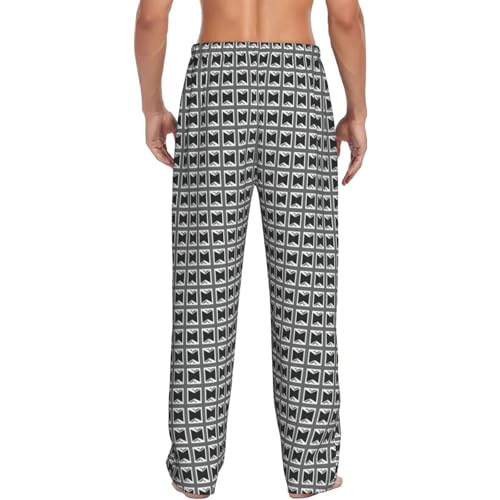 Pantalon de pyjama homme confortable et décontracté imprimé UK