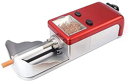 HHORB Máquina Eléctrica para Rellenar Tubos Detabaco Entubar Montar Cigarrillos Nueva Automáticamente Máquina De Llenado De Cigarrillos,Rojo