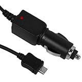 Pour connecteurs 12 V et 24 V mumbi Câble de chargement de voiture, Nokia, LG, SonyEricsson, Motorola Blackberry Chargeur Voiture Micro USB Bulk Noir