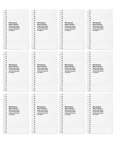 Format compact 5x3 inch pour mini carnet ligné de poche et notes rapides
