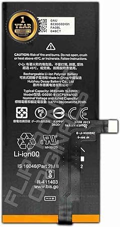 Image of G025E-B Battery for Google Pixel 4A 5G Models GD1YQ, G025I Battery with 1 Year Warranty**** (DD16)