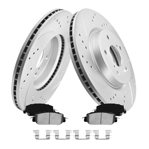 MOTOREVO Front Brake Rotors for Corolla