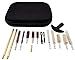 Wydan Gun Cleaning Kit - Universal Hunting Shooting Handgun Shotgun for All Guns with Case Travel Size Portable Metal Brushes 22 357 38 40 44 45 Caliber Ca 9mm 12Ga 20 Gauge 410 Cleaner Kits