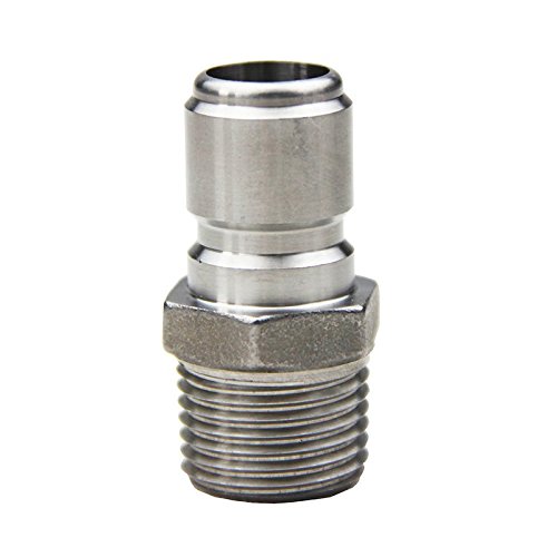 UP100 304 Stainless Steel Quick Disconnect Set Home Brew Fitting Connector Homebrewing ( 1PC QD Male 1/2 NPT Outer Thread) by UP100Ã‚® Cover