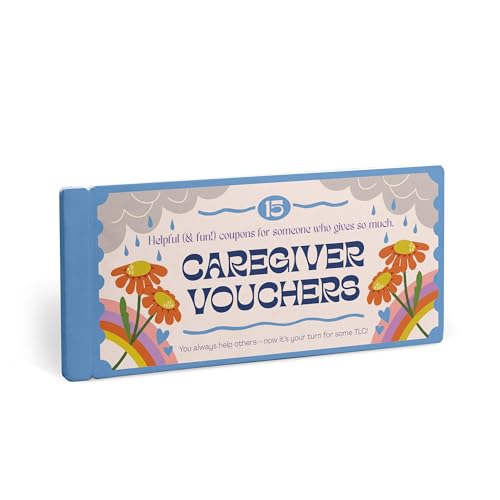 Em & Friends Care Giver Vouchers, Unique Caregiver Gift Coupon Book, 15 Perforated Vouchers (Em & Friends Vouchers)