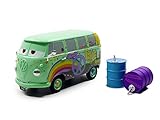 Disney Pixar Cars Movie Fillmore with Oil Cans by Jada 98202