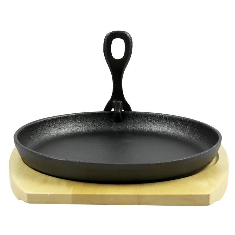 Sartén de hierro fundido olla para cocinar panqueques y tortilla chef 3