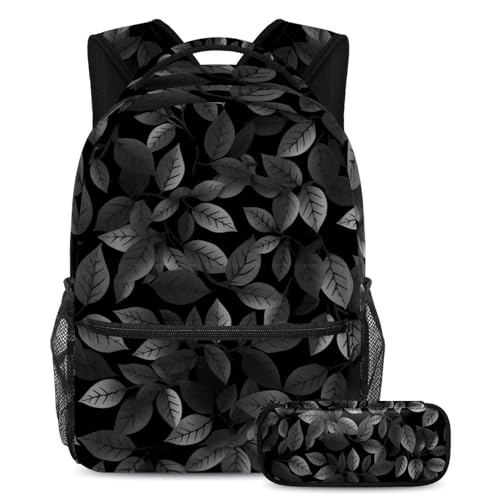 Sac à dos avec trousse à crayons pour le lycée et les cours au quotidien
