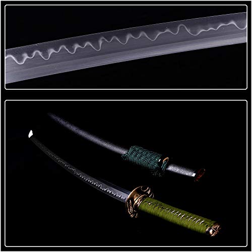 Siwode Katana ,Dragonfly Copper Tang, T10 Clay_Tempered, 40-Inchs #TOP4