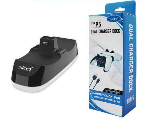 TCOS TECH PS5 Controller Charging Dock Charging Station Dual Charger Stand with Type-C USB Cable for Playstation 5 Controller (B08W2B7F6Y) Amazon Price History, Amazon Price Tracker