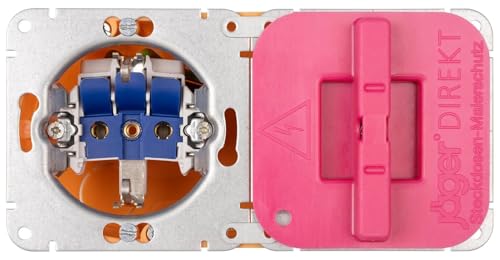 Jäger Direkt 100x Steckdosen Malerschutz, wiederverwendbar, für alle Steckdosen inkl. Schutzkontakt, ideal für Malerarbeiten, Tapezieren, Renovierungen, BioBased, Made in Germany