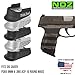 NDZ Performance Magazine Base Plate Finger Extension for Sig P365 & P365 SAS 9MM Deep Laser Engraved, Made in The USA - We The People Distressed Flag