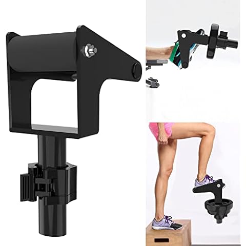 Tib Bar Single Foot Tibialis Trainer Bar Tibialis Trainer Calf Raise Machine,Professional Single Foot Tibialis Anterior Exercise Equipment for Strengthening Calves/Shins and Ankle Cover