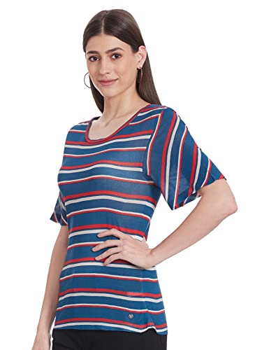 Image of Pepe Jeans Women's Striped Relaxed Fit Shirt