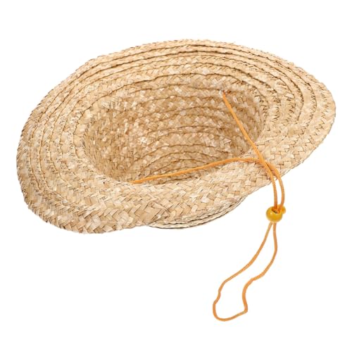 Chapeau de paille fille et garcon grand bord ajustable plage