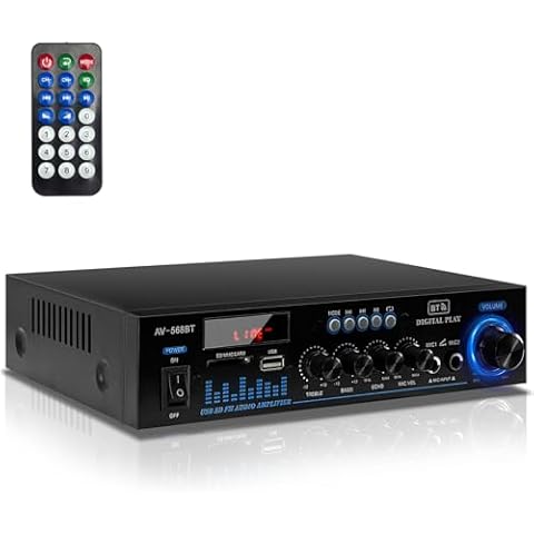 Amplificateur HiFi Okanemoqi 1000W Cover