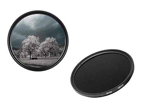 Filtro IR 760 Nm Per Fotografia - 58 Mm, Vetro Ottico, Filettatura Metallica, Marca DHD Digital - Foto 12