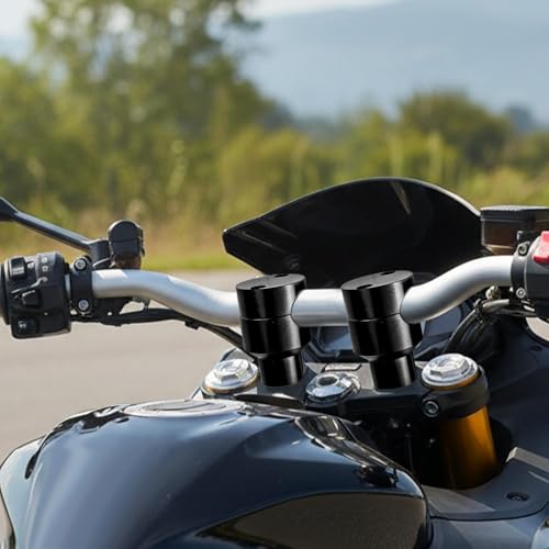 Remplacement de guidon de moto pour ajuster la position des bras
