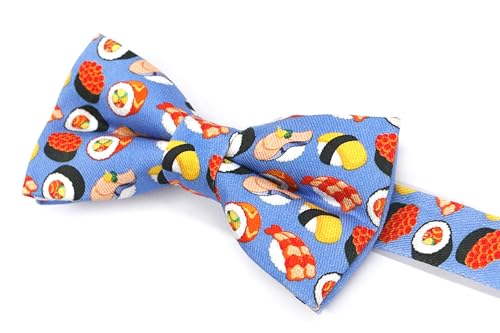 Image of OCIA Cute Pattern Pre-tied Bow Tie Adjustable Bowties for Adult & Children