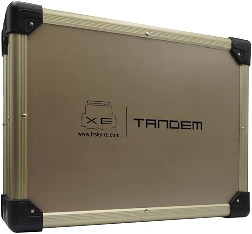 Miniatura 5 de FrSky Mano izquierda dual del modo 2 de la versión de la FCC de la banda del transmisor 2.4G los 900M de la radio de la bandeja del tándem XE