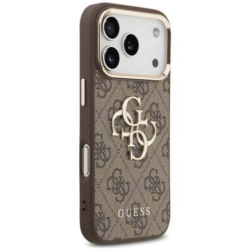 Coque iPhone 17 Pro Max Guess antichoc marron coque de protection chic - 4