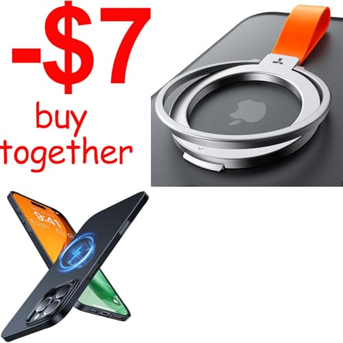TORRAS Magnetic Case & Magnetic Phone Grip Ring Holder Kickstand
