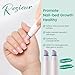 Ceramic Cuticle Oil Pusher Pen -3 in 1 Cuticle Remover Pen for Nails, Nail Care Buffer Pens with Micro-Dosin Oil for Hangnails, Dry & Damaged Nails, Moisturize Strengthen Brighten