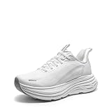ALLSWIFIT Women's Slip On Walking Shoes Hands-Free Cushion Running Tennis Shoes Non-Slip Comfortable Workout Gym Sports Athletic Fashion Sneakers ActiveBreeze2.0,Size 10,All White,SARS26001W