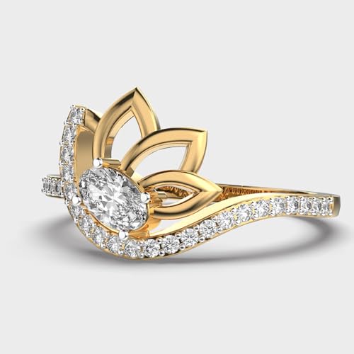 Bague lotus argent 925 anti-ternissement pour briller sans irritation