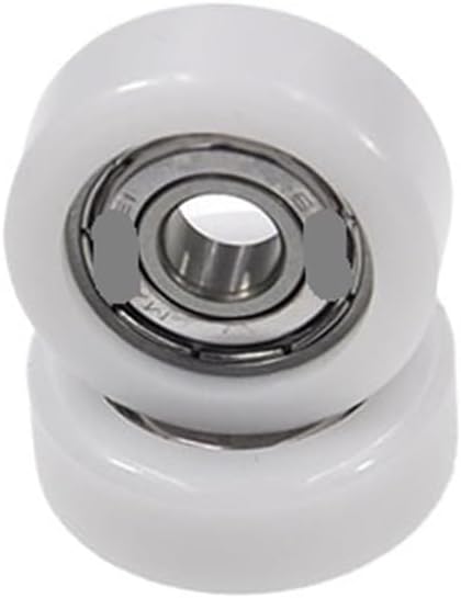 1 Pcs Plastic Coated Bearing BS60832-12 Nylon Pulley Plastic Coated Bearing BS60832-12