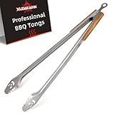 XUDAKAIXIN Fire Pit Tongs 32-inch Super Long for...