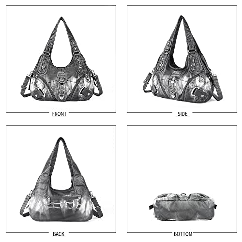 Image of Angelkiss Hobo Purses and handbags for Women Satchel Handbag Women Purses Large Daily Shoulder Bags