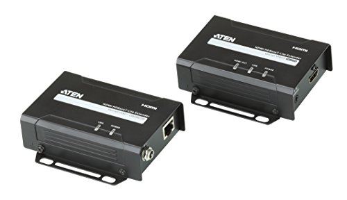 Aten - Hdmi 1.3B Cat5E/6 Extender Transmitter/Receiver,Up To 70M, Ve801-At-G (Transmitter/Receiver,Up To 70M 4K / Hdbaset-Lite (Class B))
