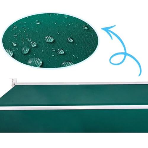 Auvent de remplacement en polyester résistant pour store de terrasse - 2