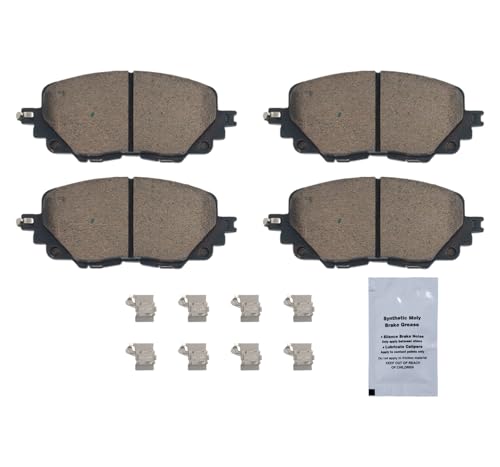 Image of HUSCH D1903 Front Ceramic Brake Pads Kit Fit For Fiat 124 Spider 2017-2020, For Mazda MX-5 2016-2019, For Mazda MX-5 Miata 2016-2022